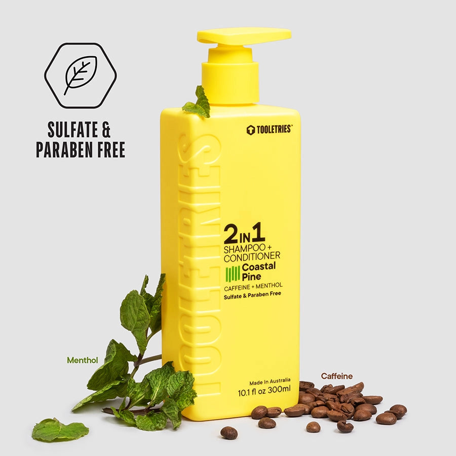 2-in-1 Men’s Shampoo & Conditioner – Coastal Pine