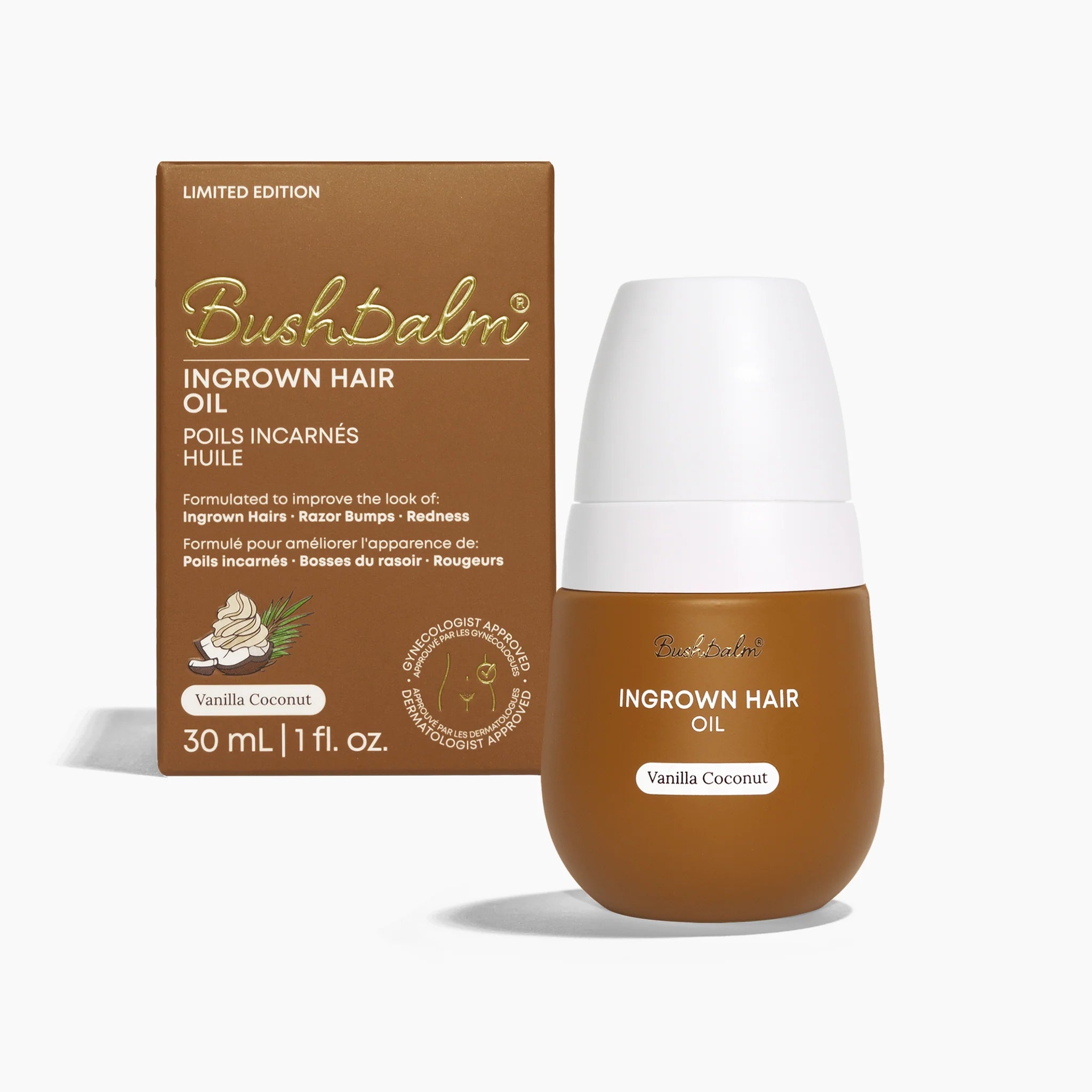 Ingrown Hair Oil – Vanilla Coconut