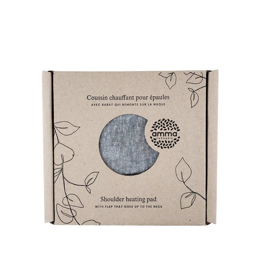 Amma Therapie Shoulder Heating Pad - Hemp & Organic Cotton