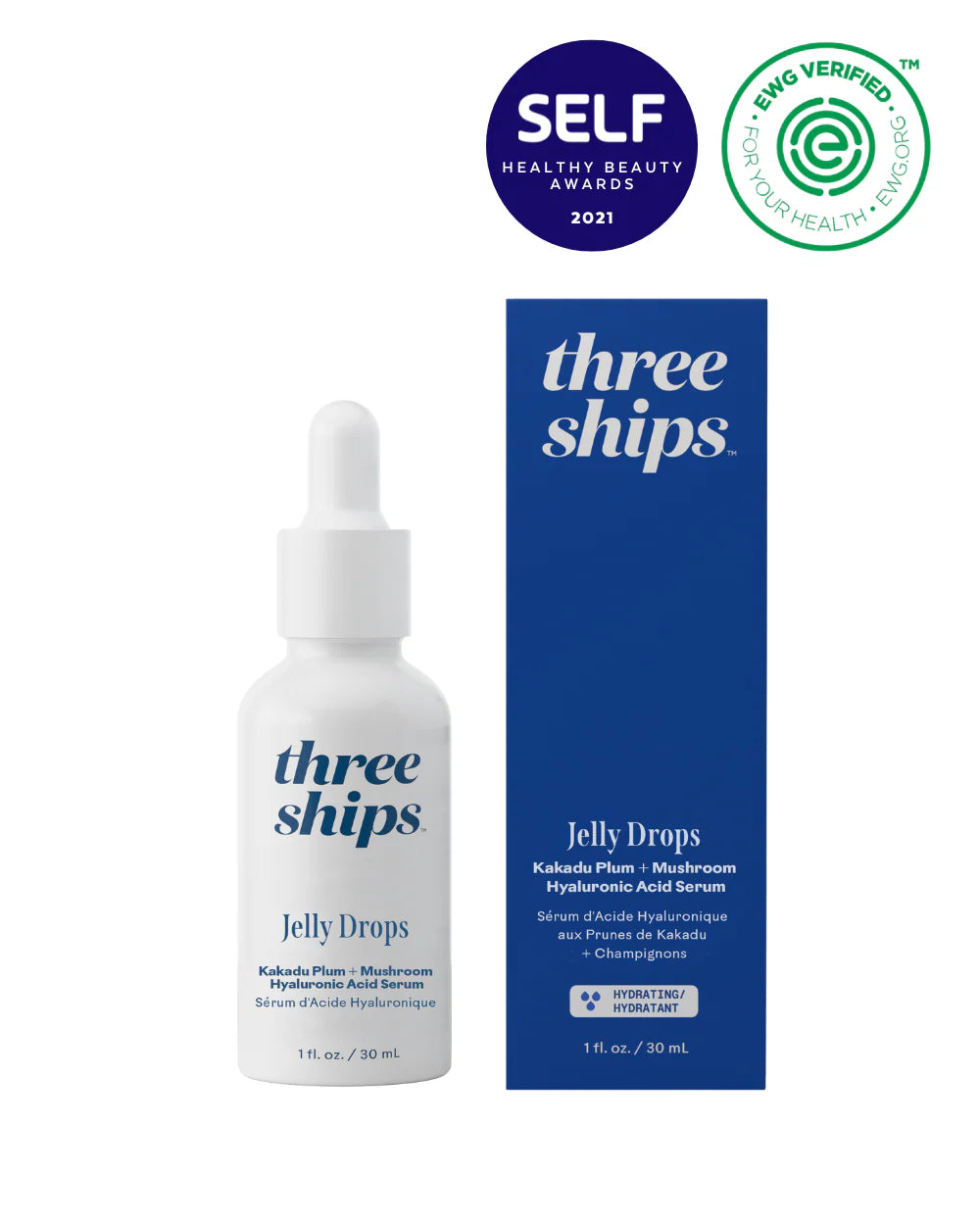 Jelly Drops Kakadu Plum + Mushroom Hyaluronic Acid Serum | Hyaluronic acid serum | LOSHEN & CREM