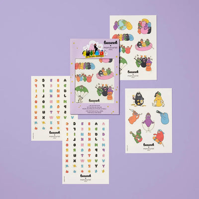 Manucurist x Barbapapa Temporary Tattoos | Body - Temporary Tattoos | LOSHEN & CREM