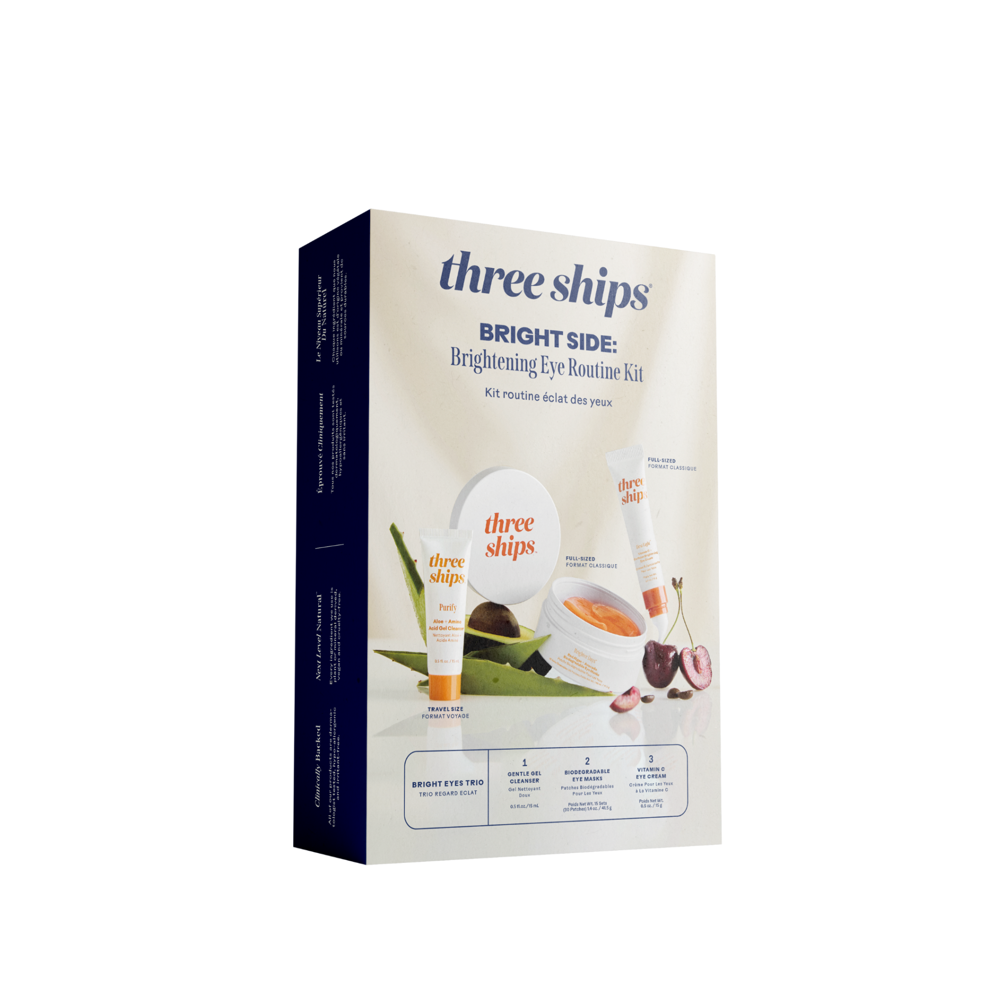 Bright Side: Brightening Eye Routine Kit | Value set | LOSHEN & CREM