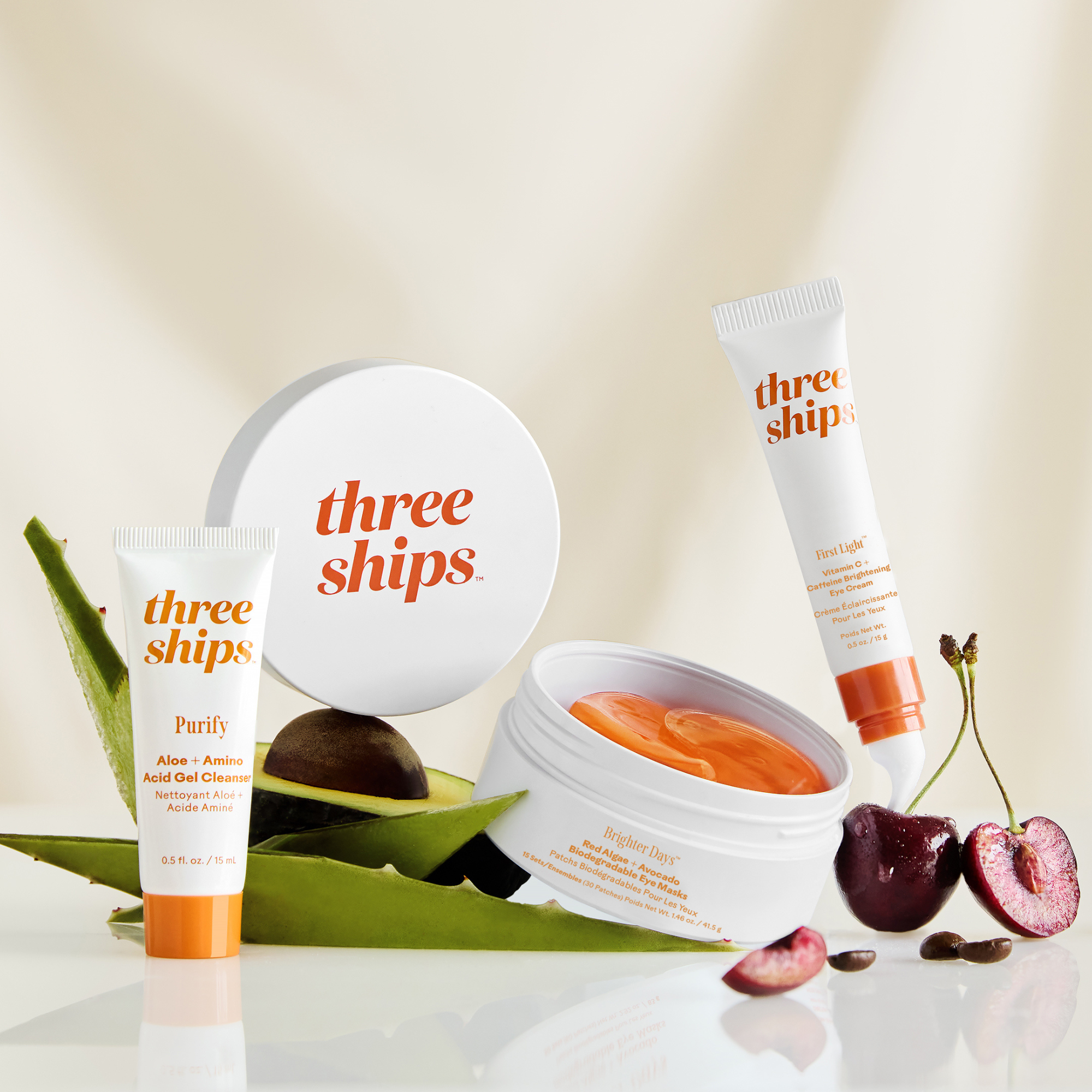 Bright Side: Brightening Eye Routine Kit | Value set | LOSHEN & CREM