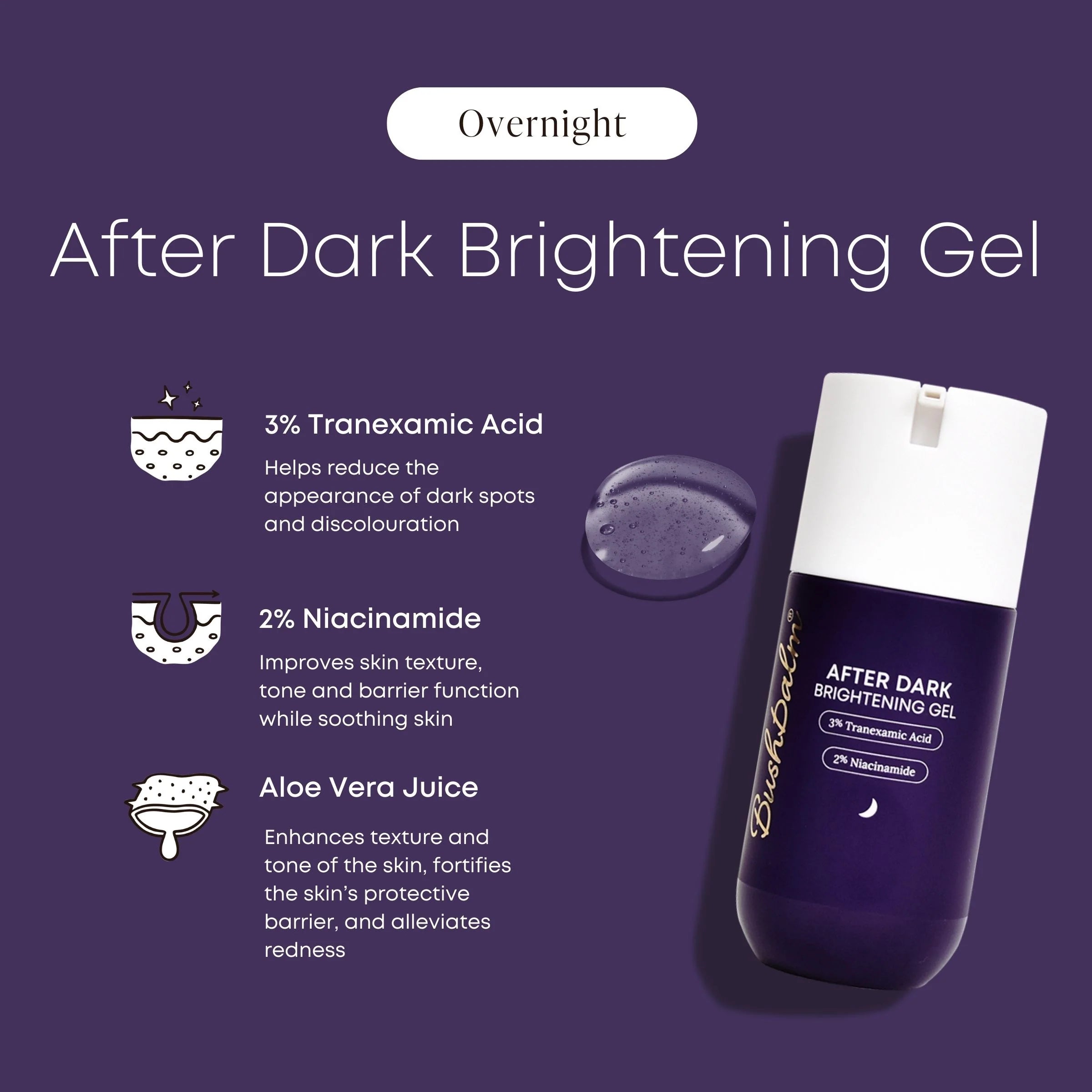 After Dark Brightening Gel | Bikini - Hyperpigmentation | LOSHEN & CREM
