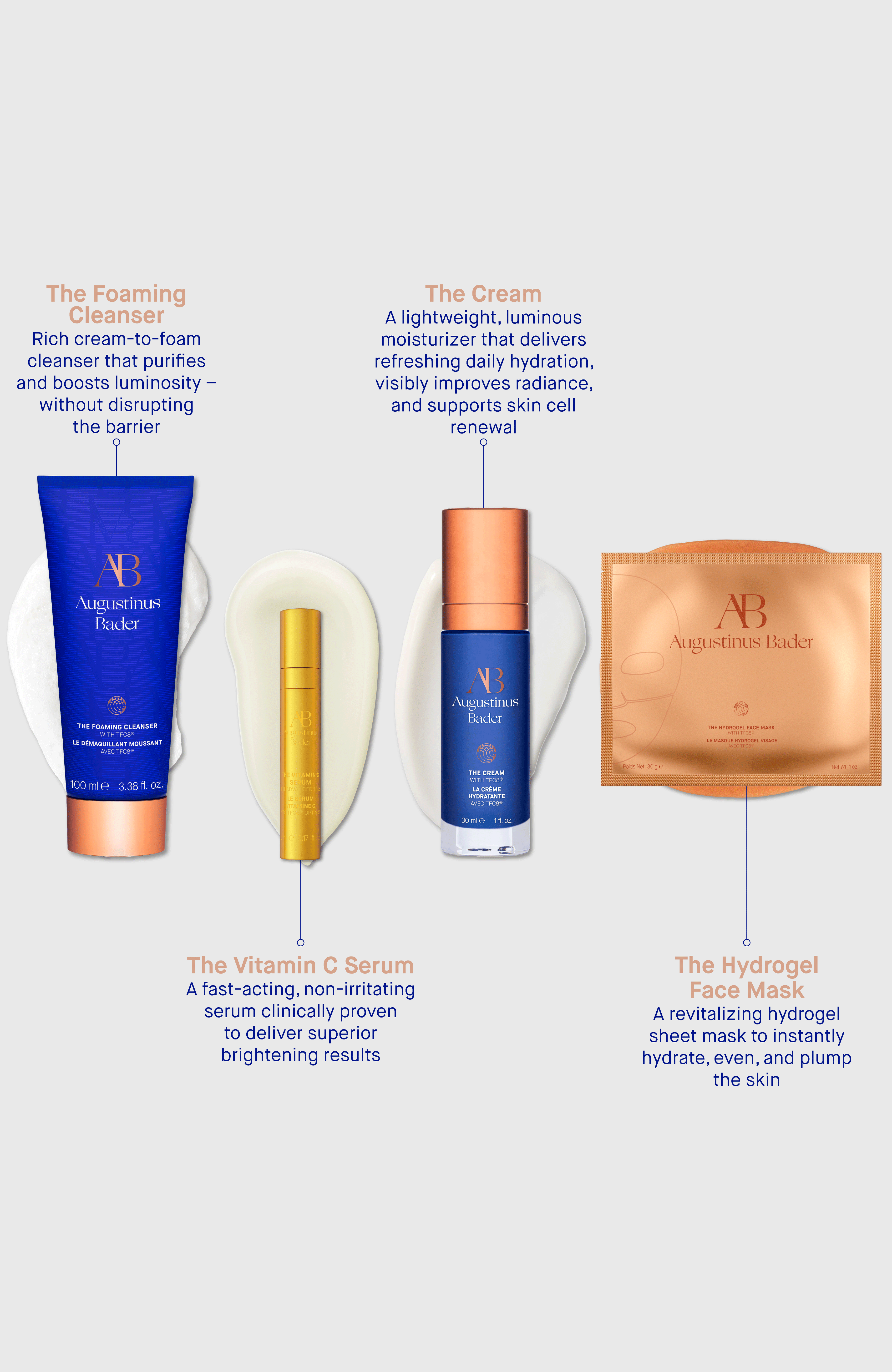 Augustinus Bader - The Luminous Hydration Collection | Sets - Value set | LOSHEN & CREM