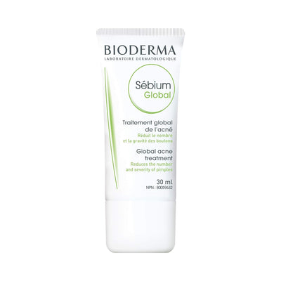 Bioderma Sébium Global Global acne treatment packaging on a white background