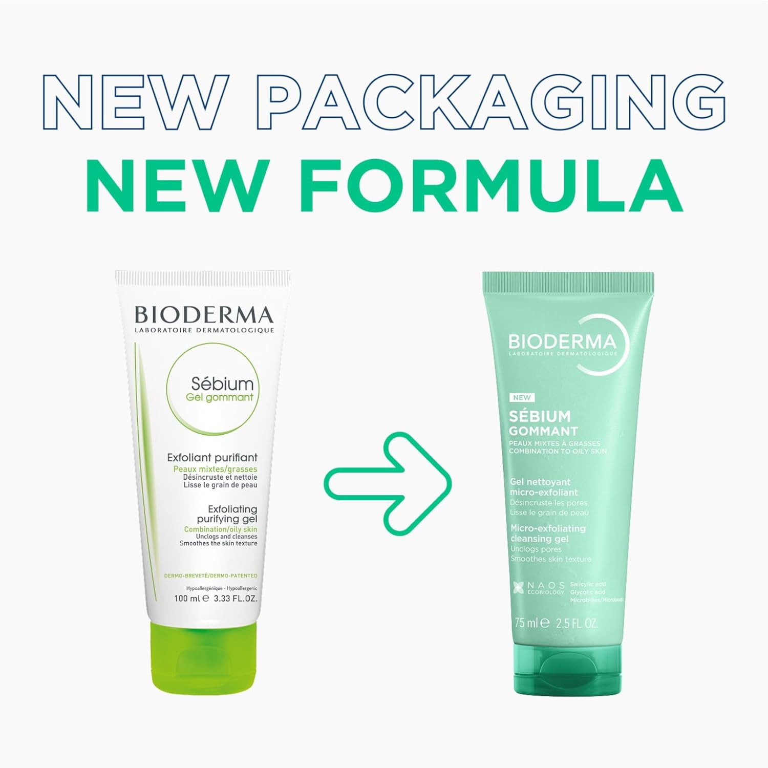 Bioderma Sebium Exfoliating Gel | Exfoliant - AHA | BHA | LOSHEN & CREM