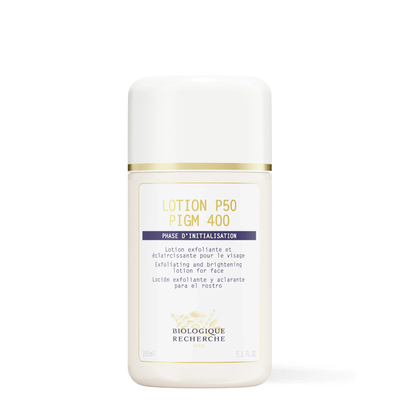 Biologique Recherche P50 PIGM 400 brightening facial lotion for pigmentation dull skin and uneven tone