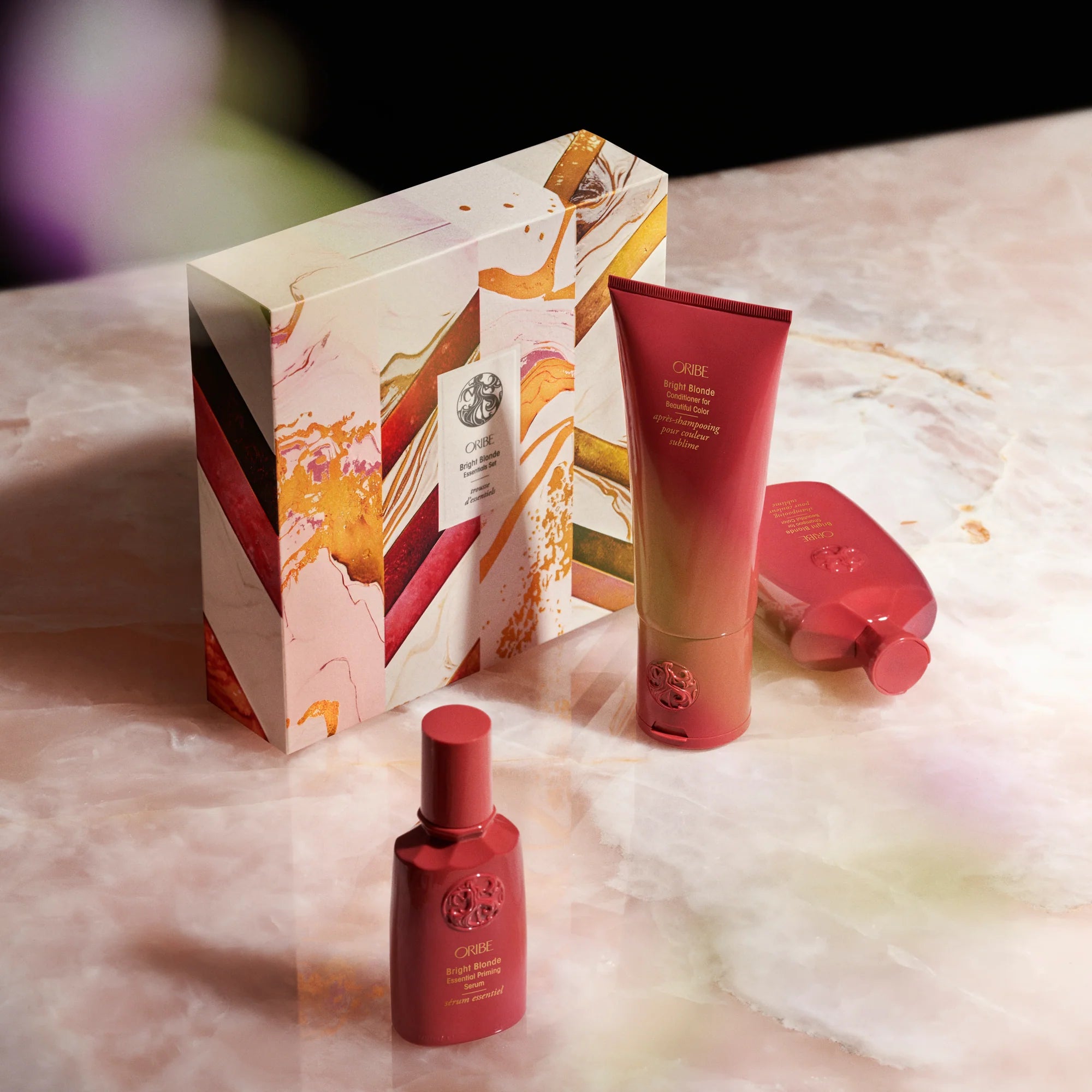 Bright Blonde Essentials Set | Hair care set | LOSHEN & CREM