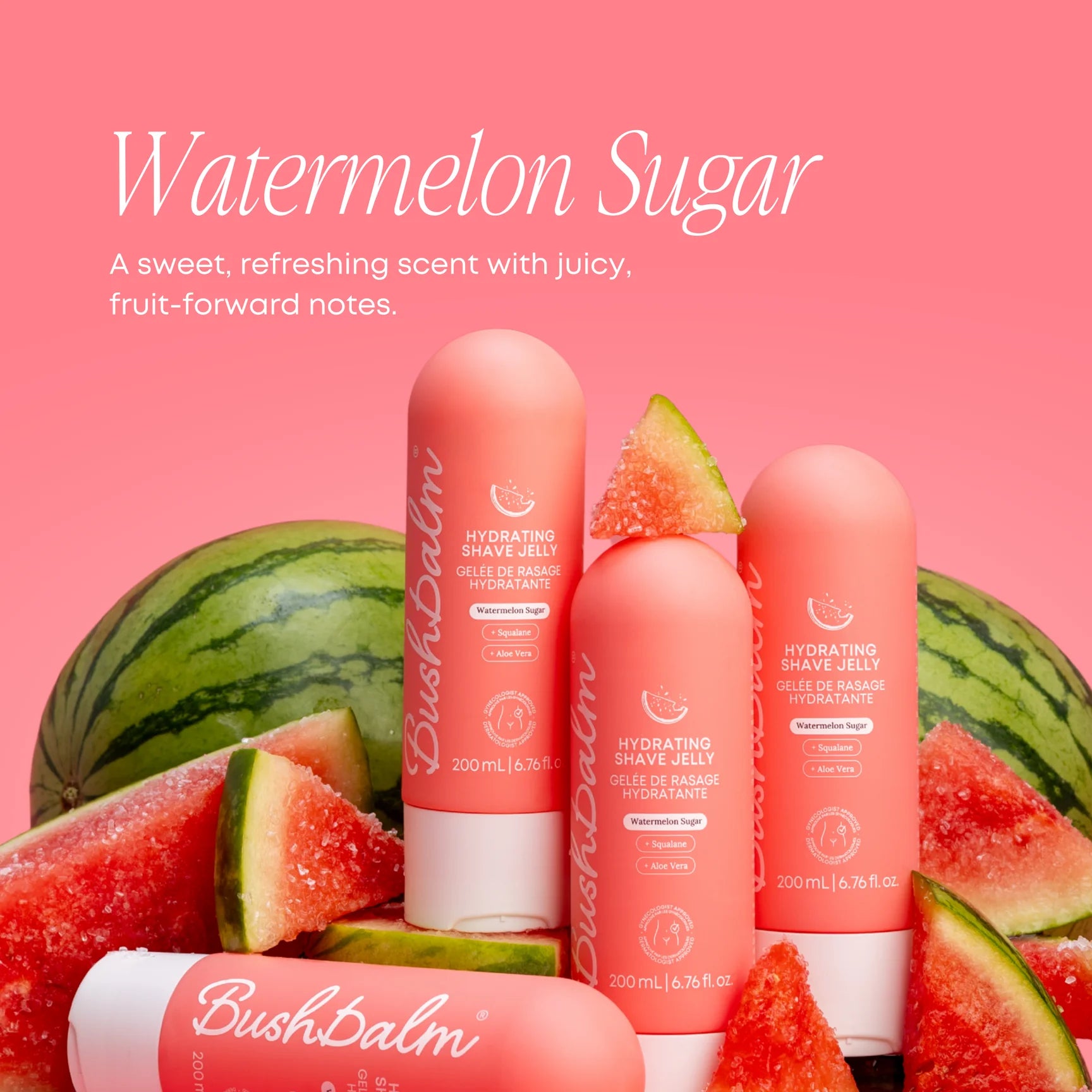 Hydrating Shave Jelly – Watermelon Sugar | Body - Shaving Gel | LOSHEN & CREM