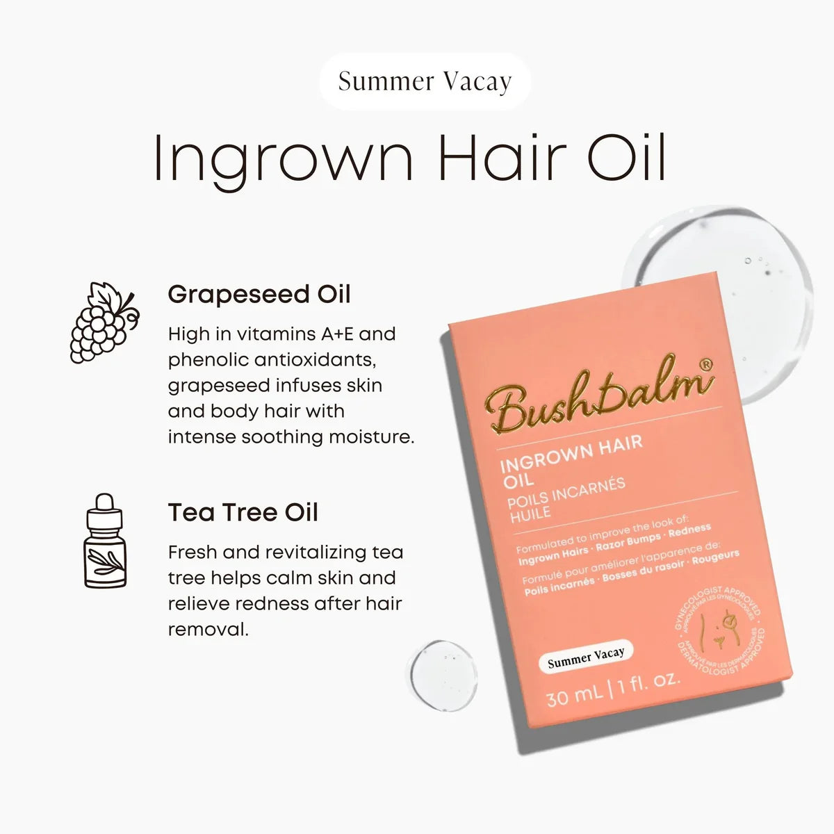 Ingrown Hair Exfoliating Scrub – Summer Vacay