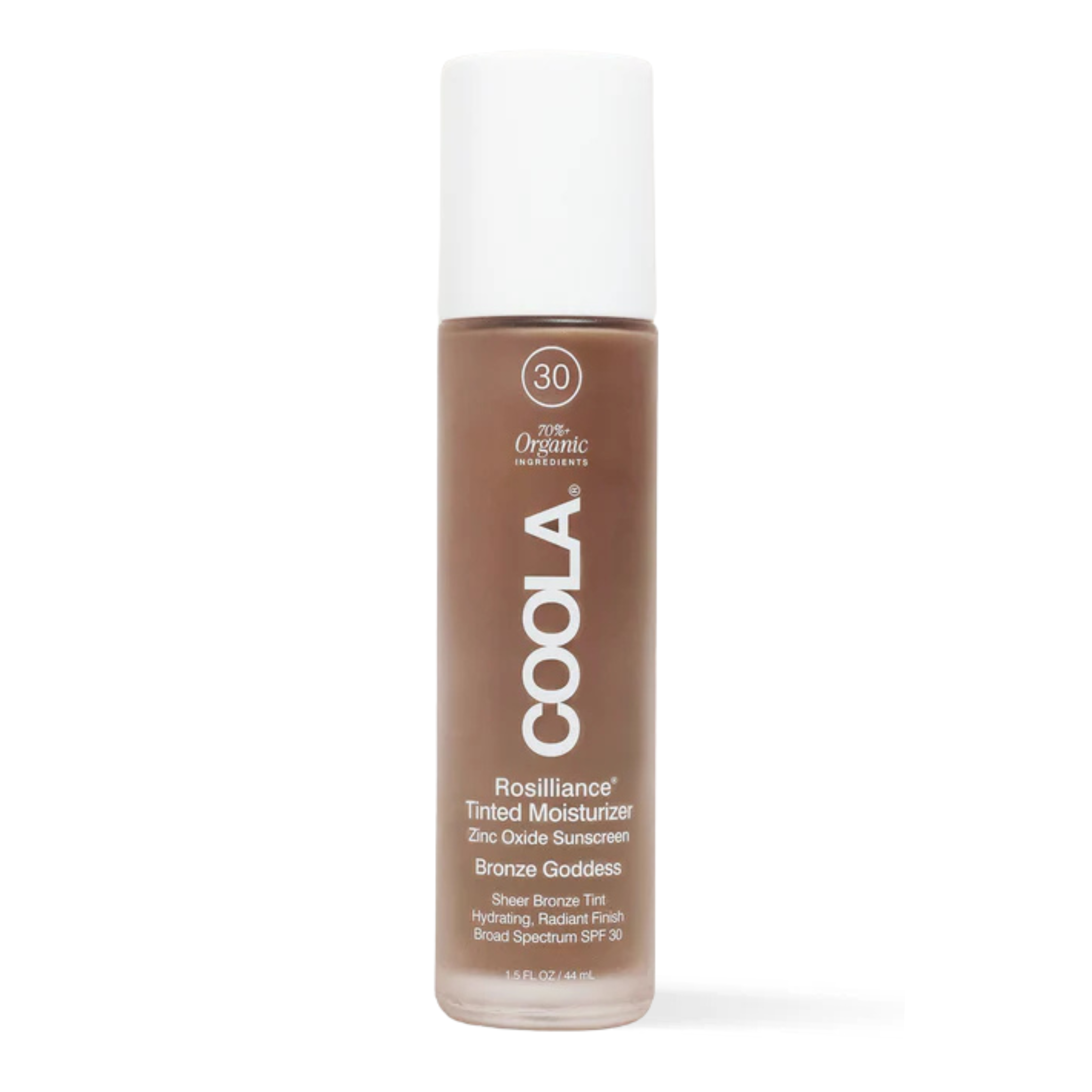 COOLA Rosilliance Tinted Moisturizer SPF 30 mineral sunscreen Bronze Goddess