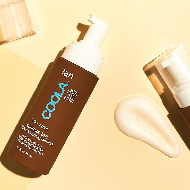 COOLA Sunless Tan Express Sculpting Mousse | Body - Self-tanner mousse | LOSHEN & CREM