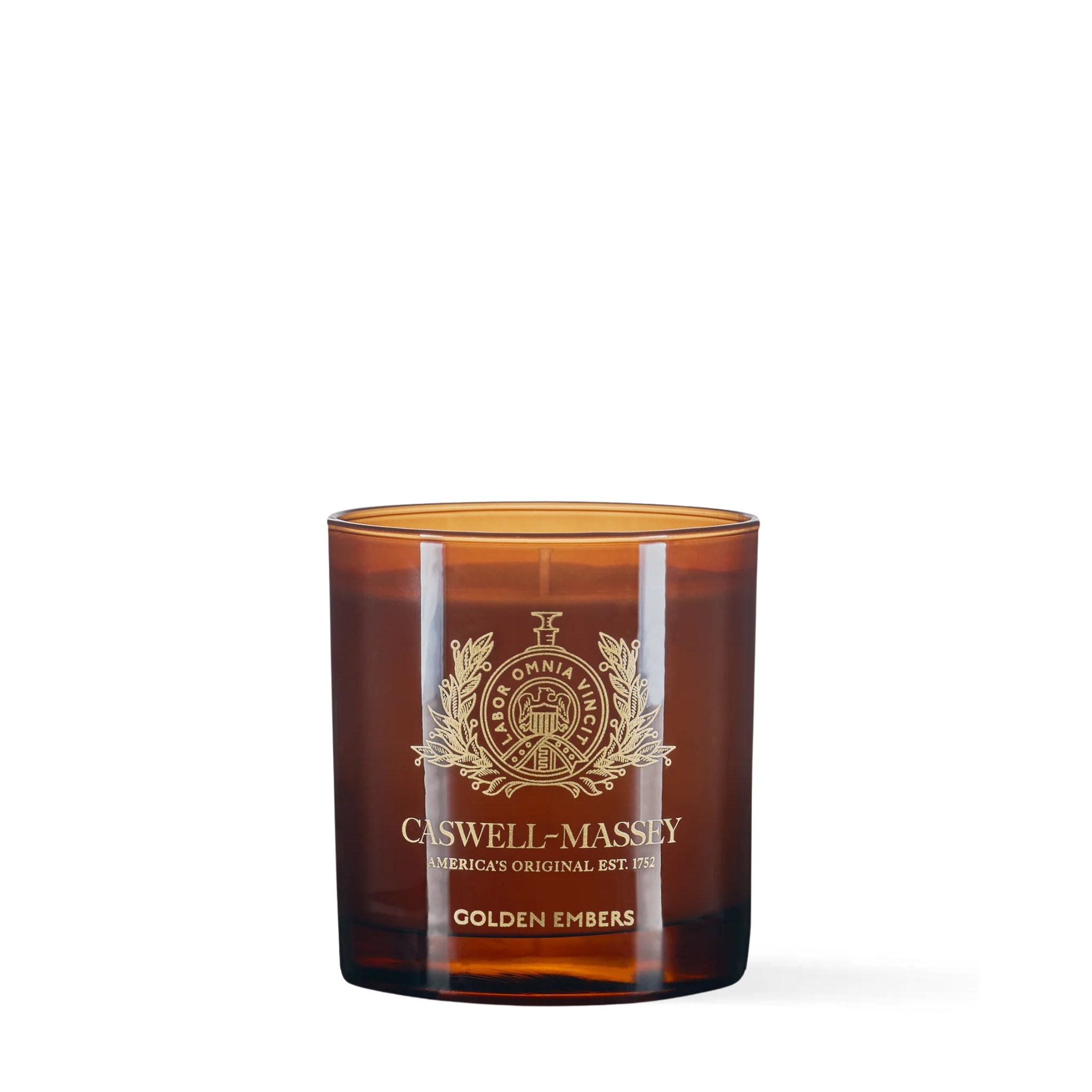 Caswell-Massey Golden Embers Candle smoky resinous candle with frankincense and soft smoke