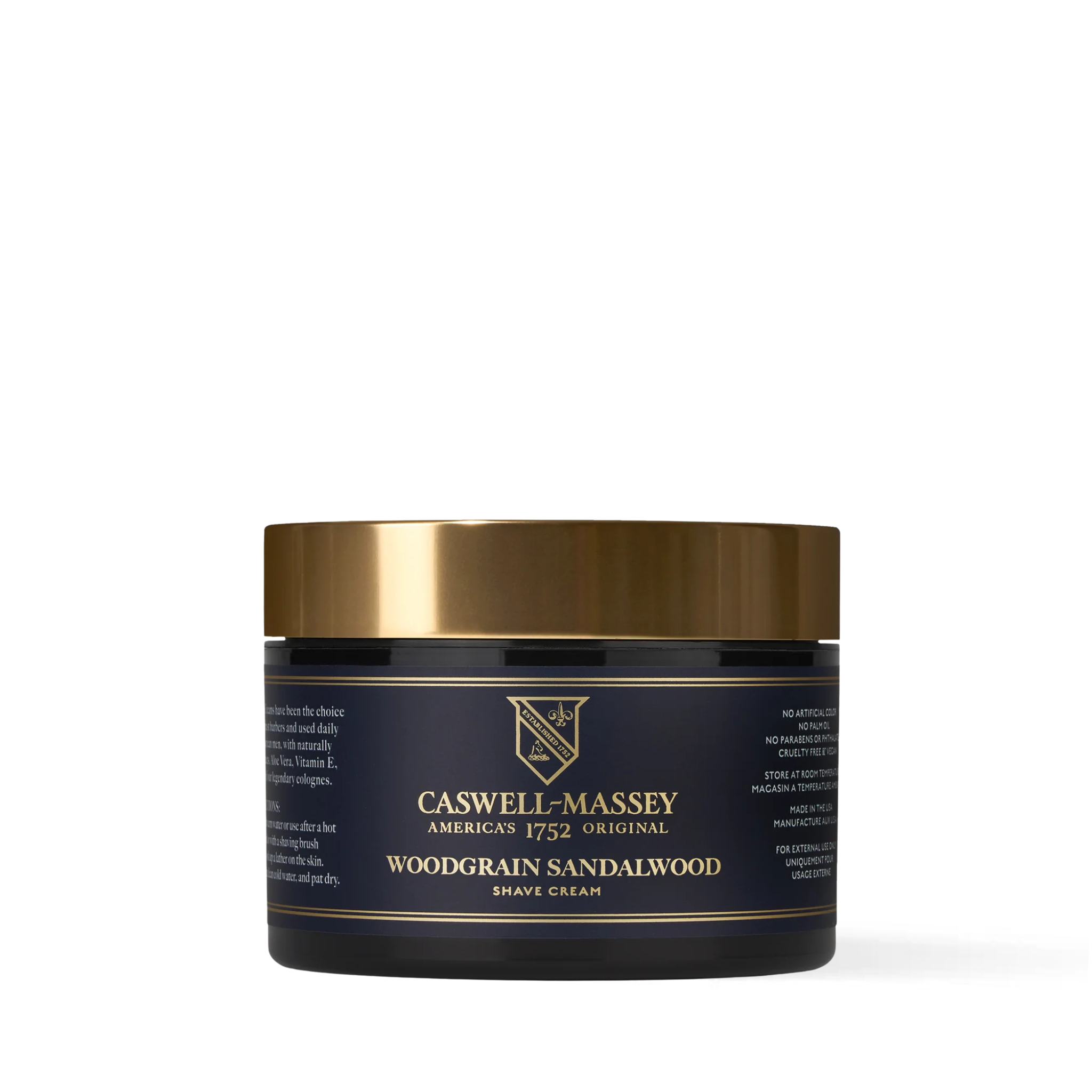 Woodgrain Sandalwood Shave Cream