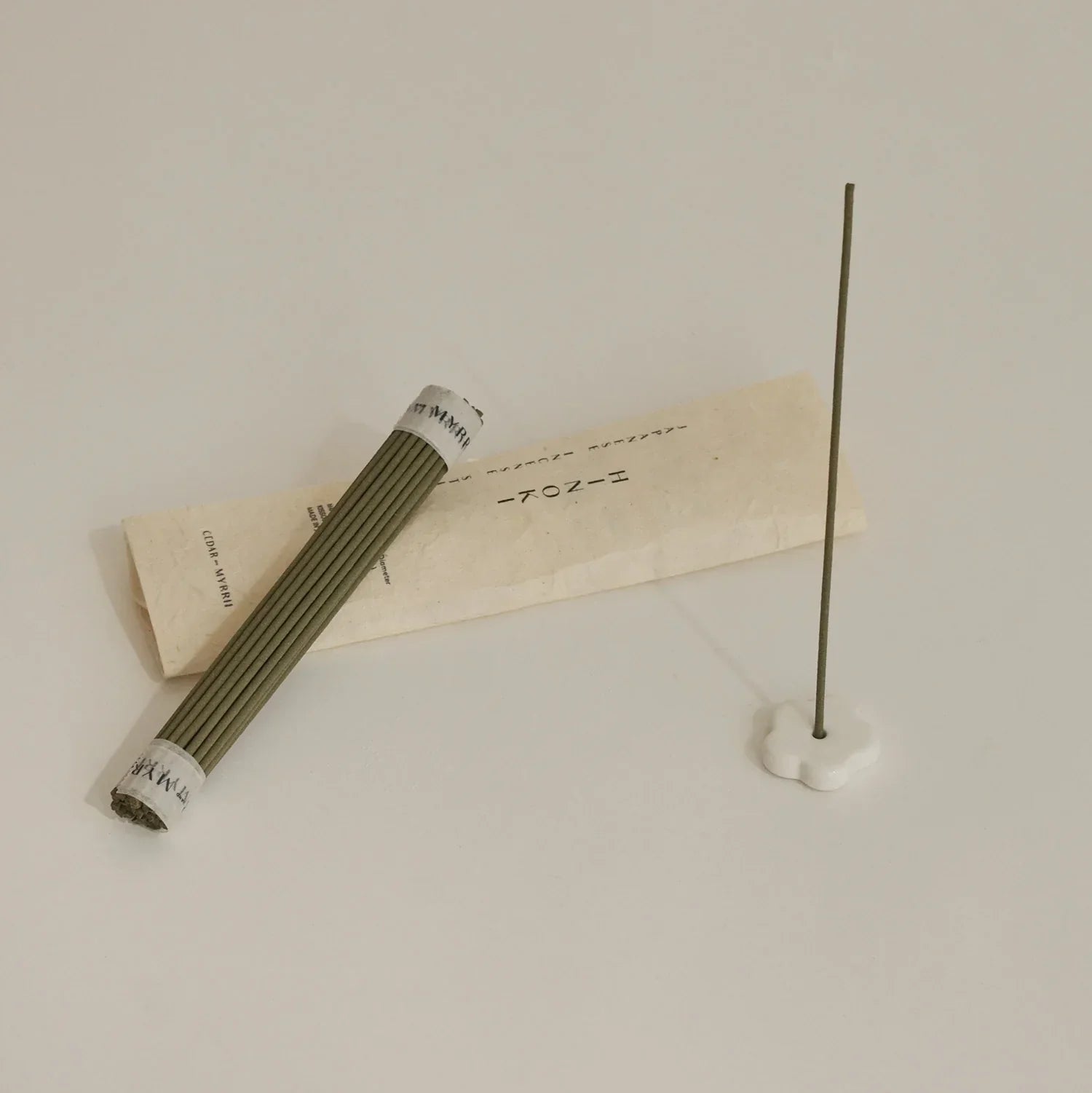 Cedar & Myrrh Hinoki Japanese Incense Stick Set