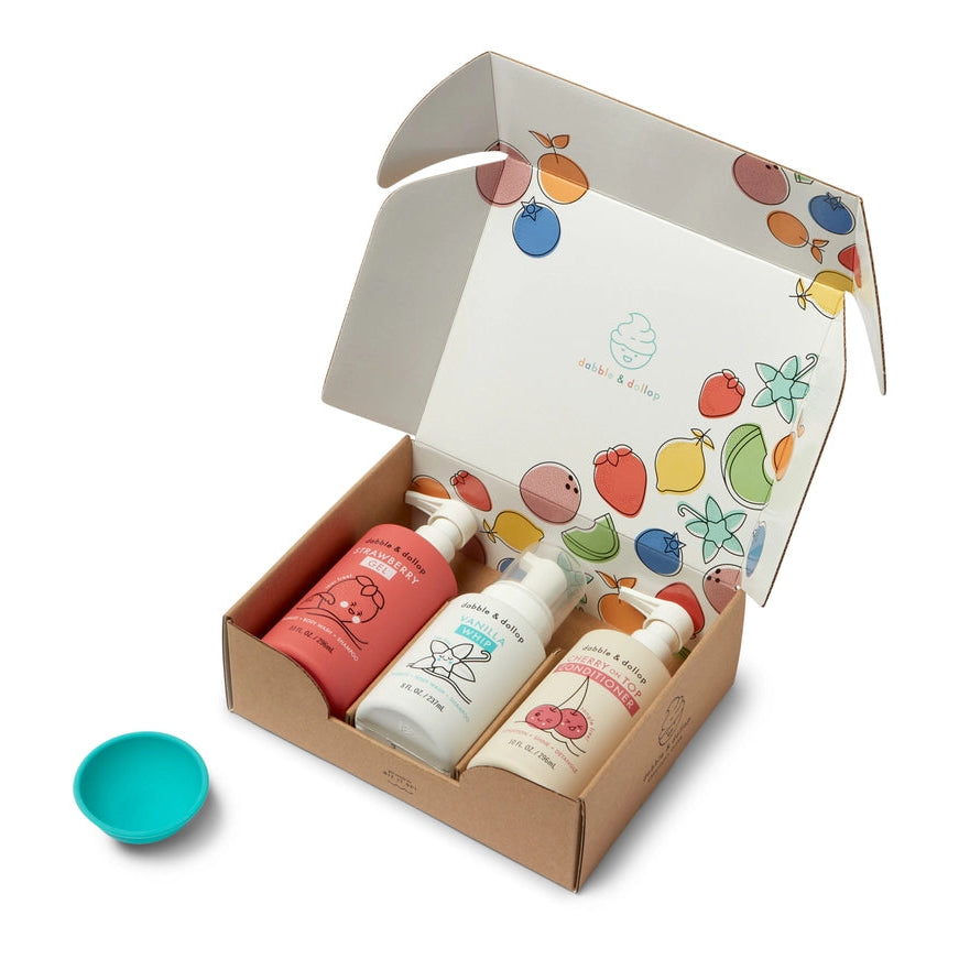 Cherry Berry Conditioner & Bath Bundle | Sets - Kids | LOSHEN & CREM