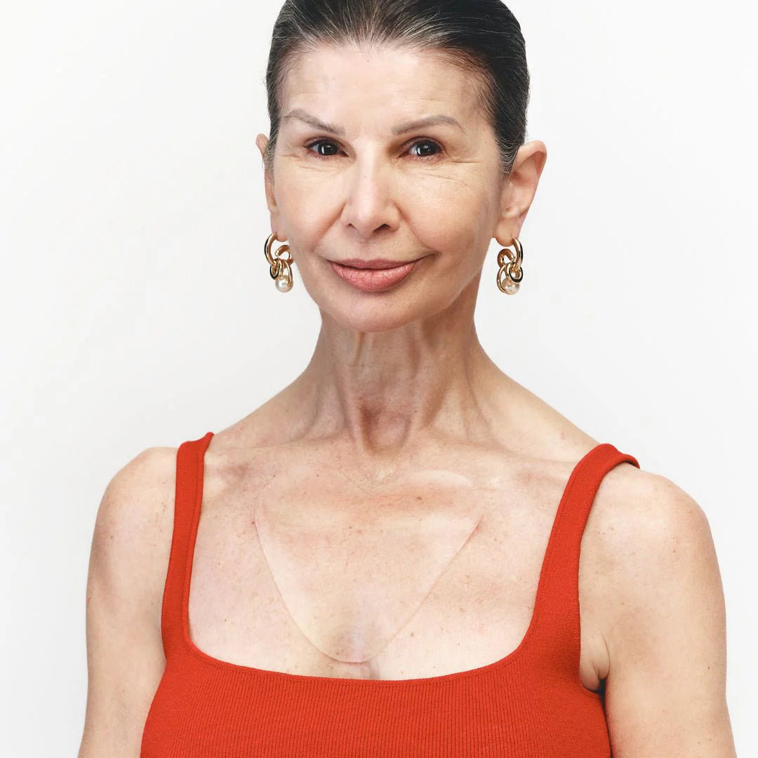 Wrinkles Schminkles - Chest wrinkle patch | Mask - Silicone reusable patch | LOSHEN & CREM