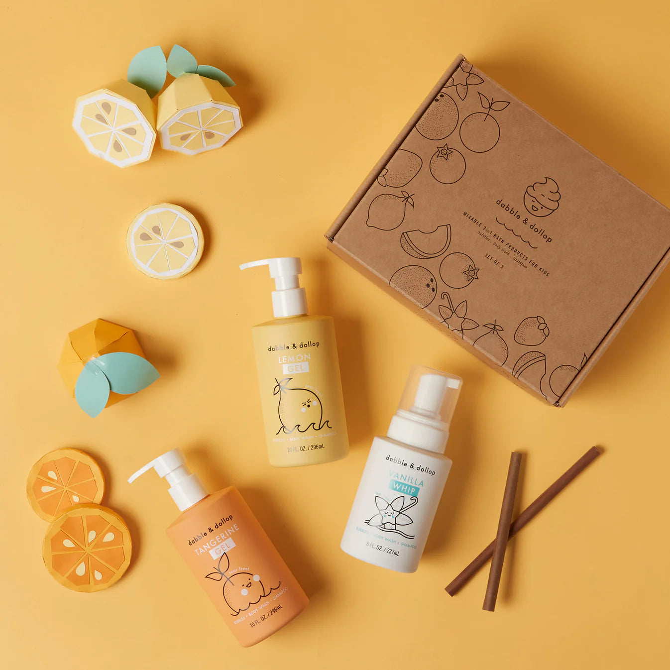 Citrus Kiss Bath Bundle | Sets - Kids | LOSHEN & CREM