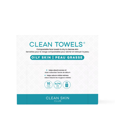 Clean Skin Club Clean Towels® Oily Skin | Cleansing - Wipes | LOSHEN & CREM