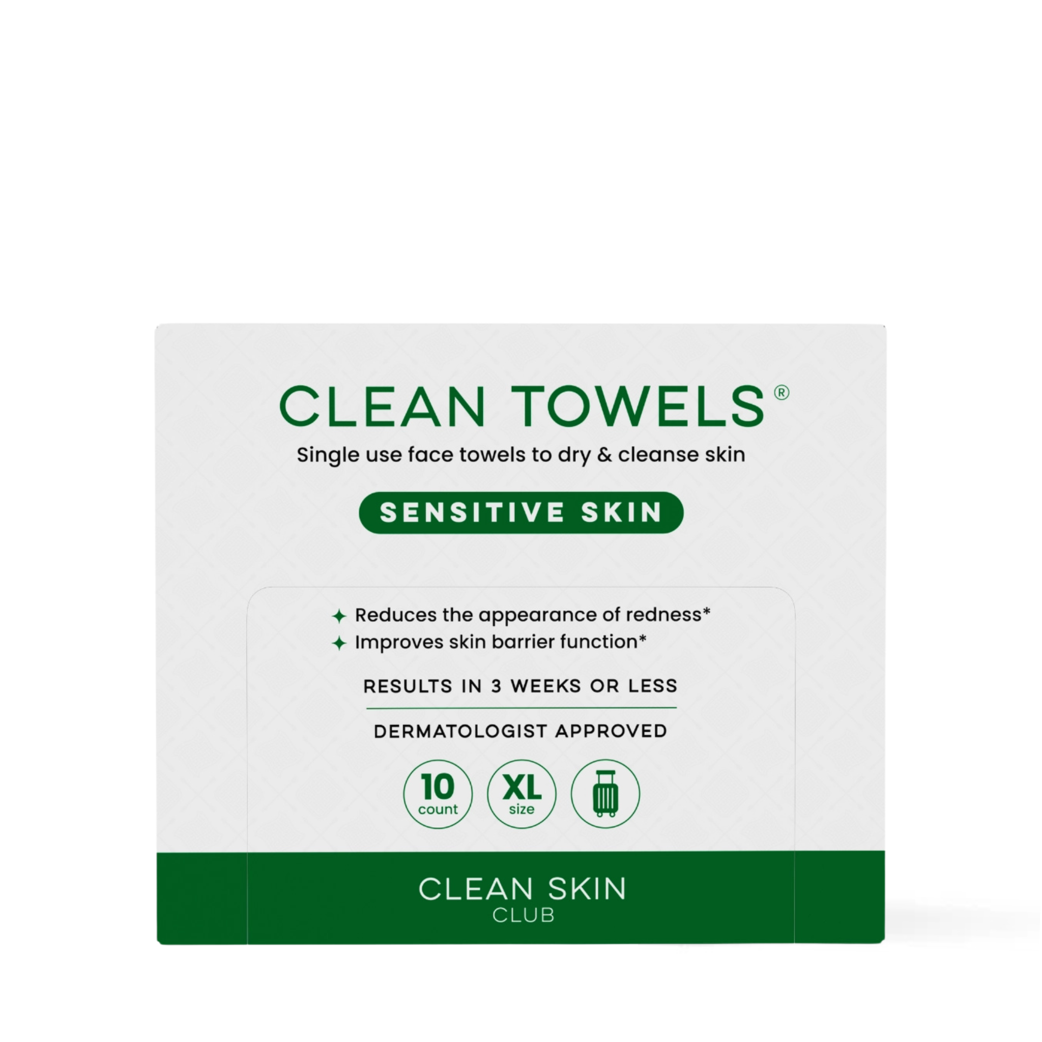 Clean Skin Club Clean Towels® Sensitive Skin