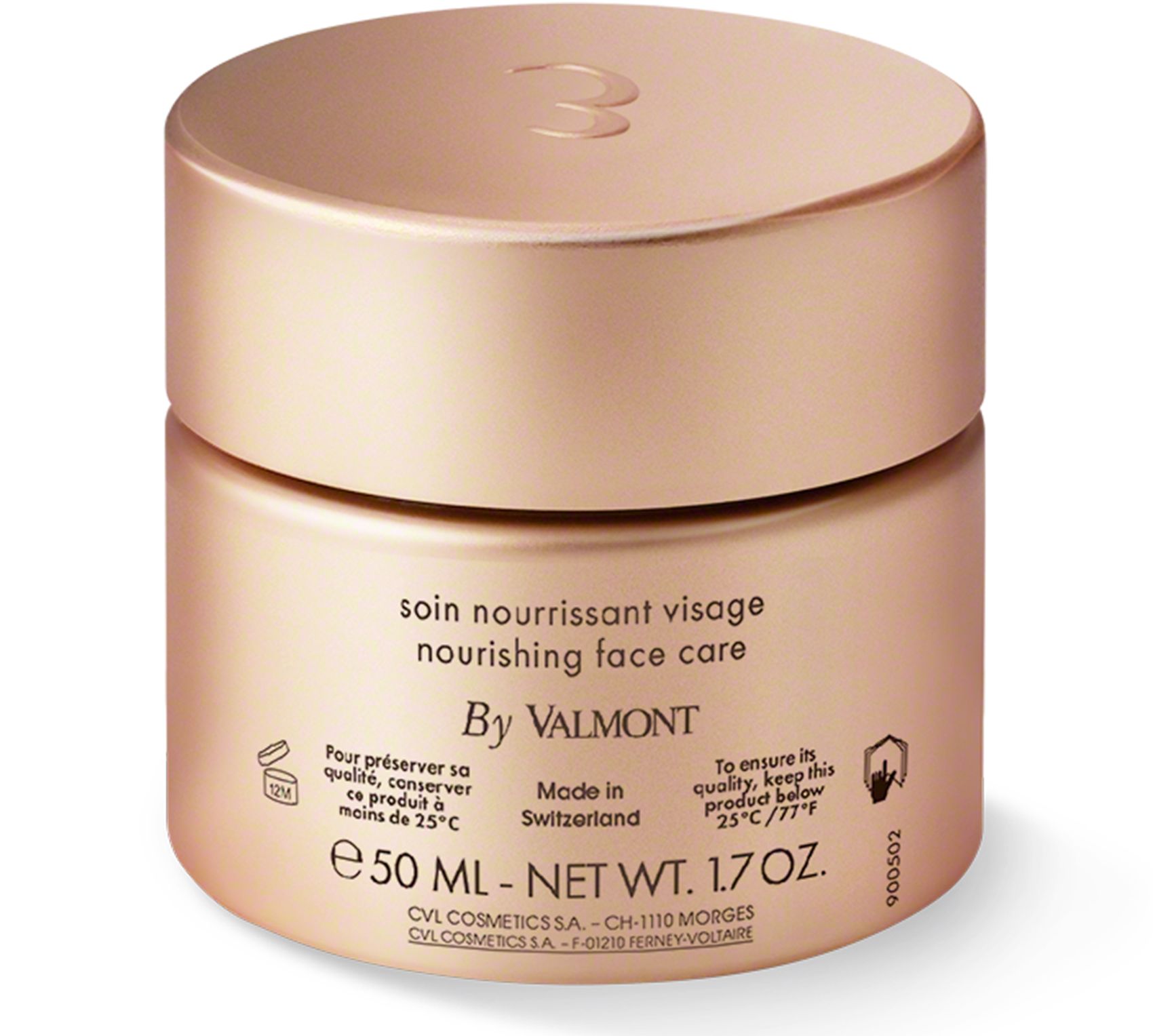 Crème de Masque Majestueuse massaged over the face as a 10-minute mask