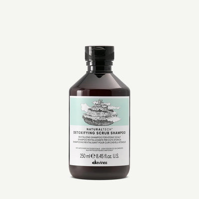 Davines Naturaltech Detoxifying Scrub Shampoo | Oily scalp shampoo | LOSHEN & CREM