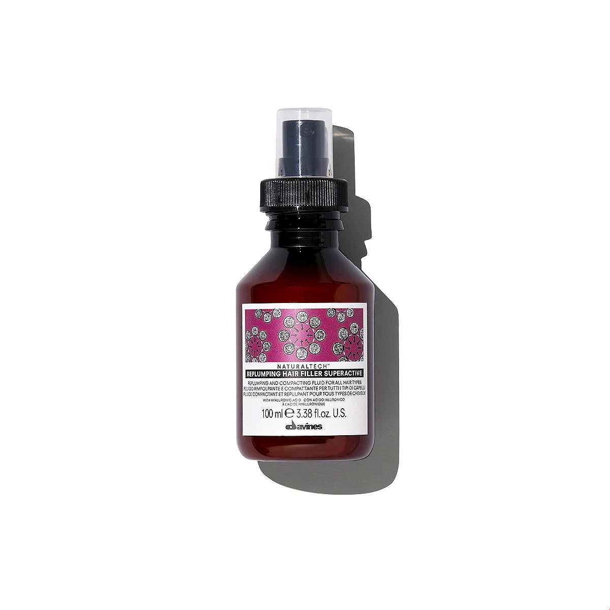 Davines Naturaltech Replumping Hair Filler Superactive | Densifying Hair spray | LOSHEN & CREM