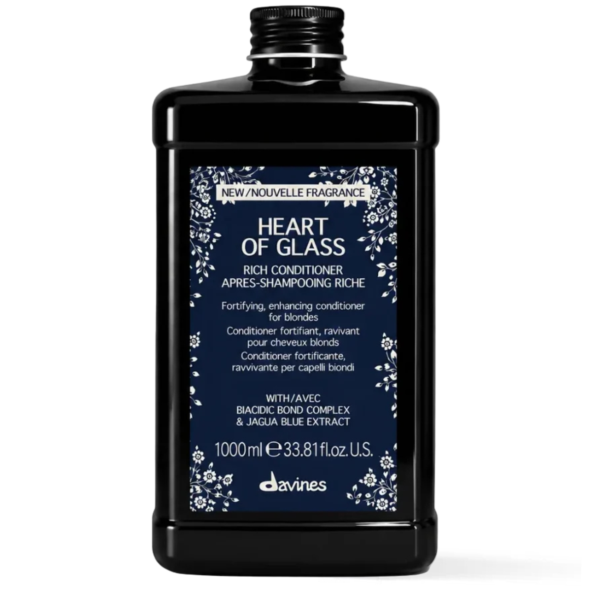Davines Heart of Glass Rich Conditioner | Conditioner - Purple | LOSHEN & CREM