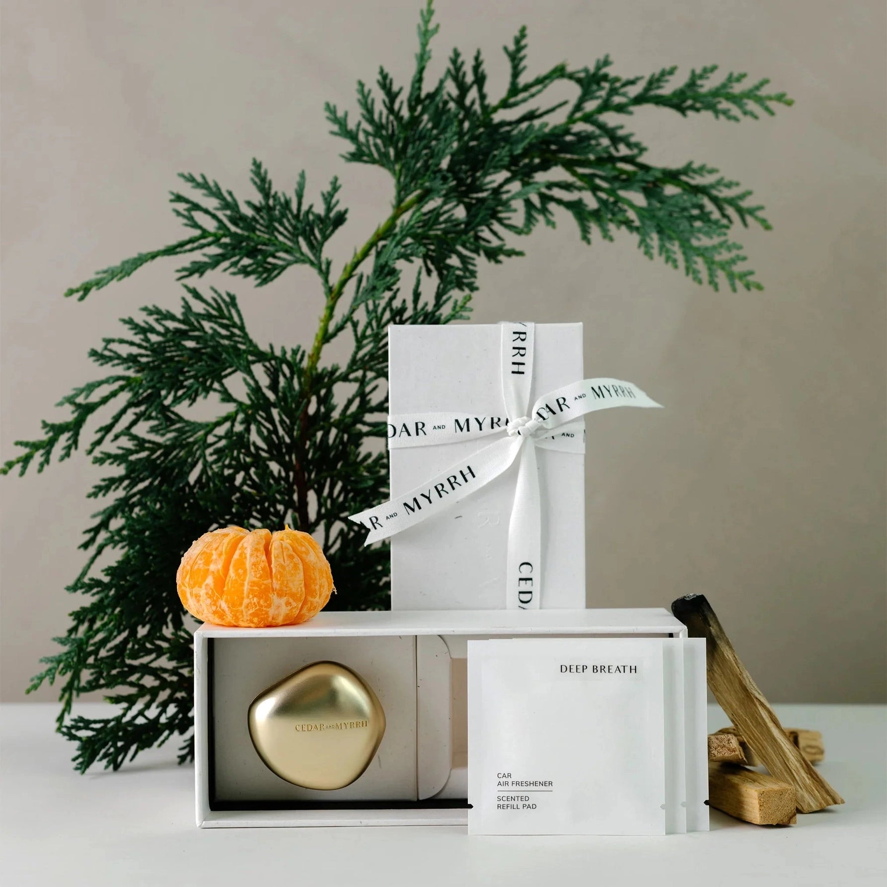 Cedar & Myrrh Car Air Freshener