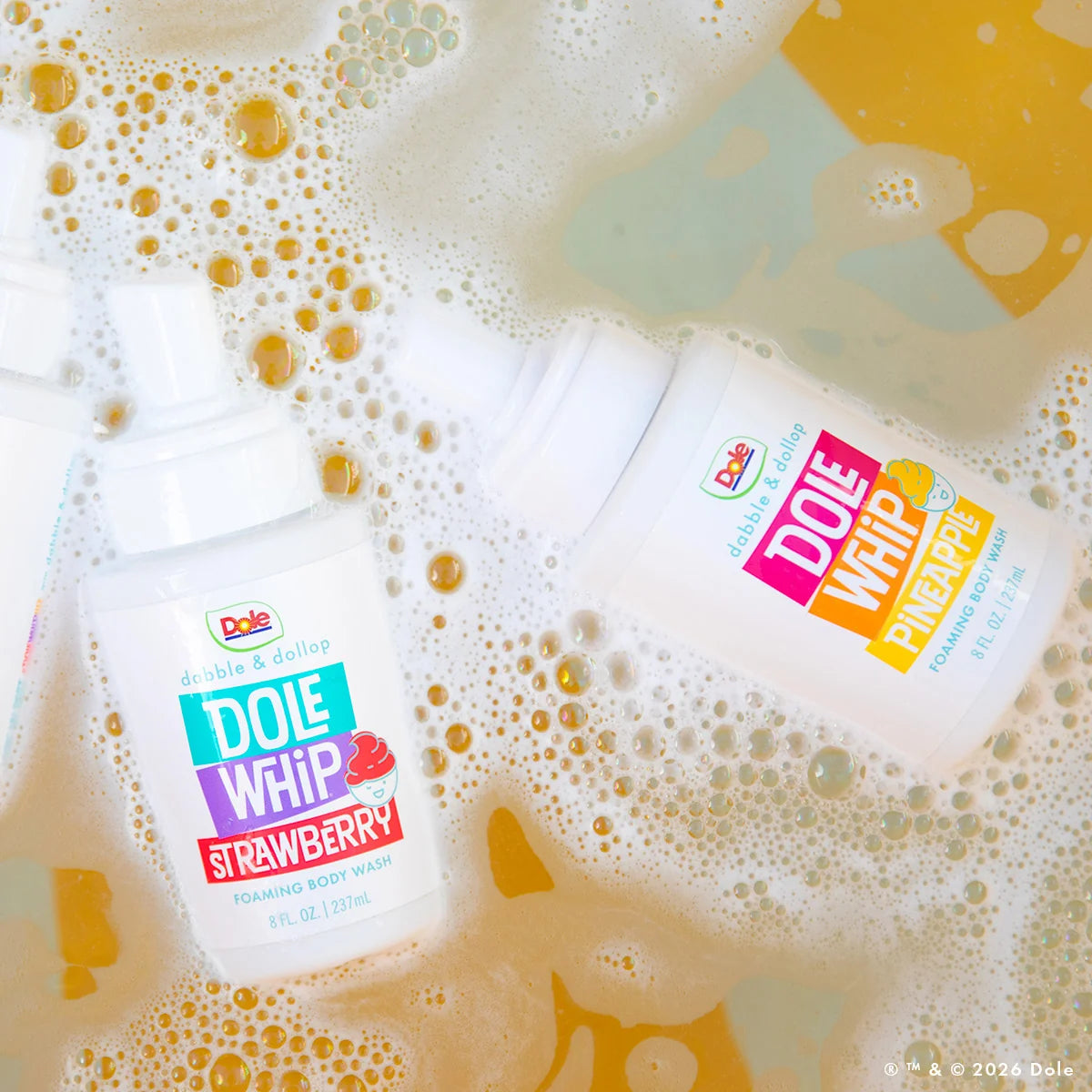 Dabble & Dollop x Dole Whip Foaming Body Wash
