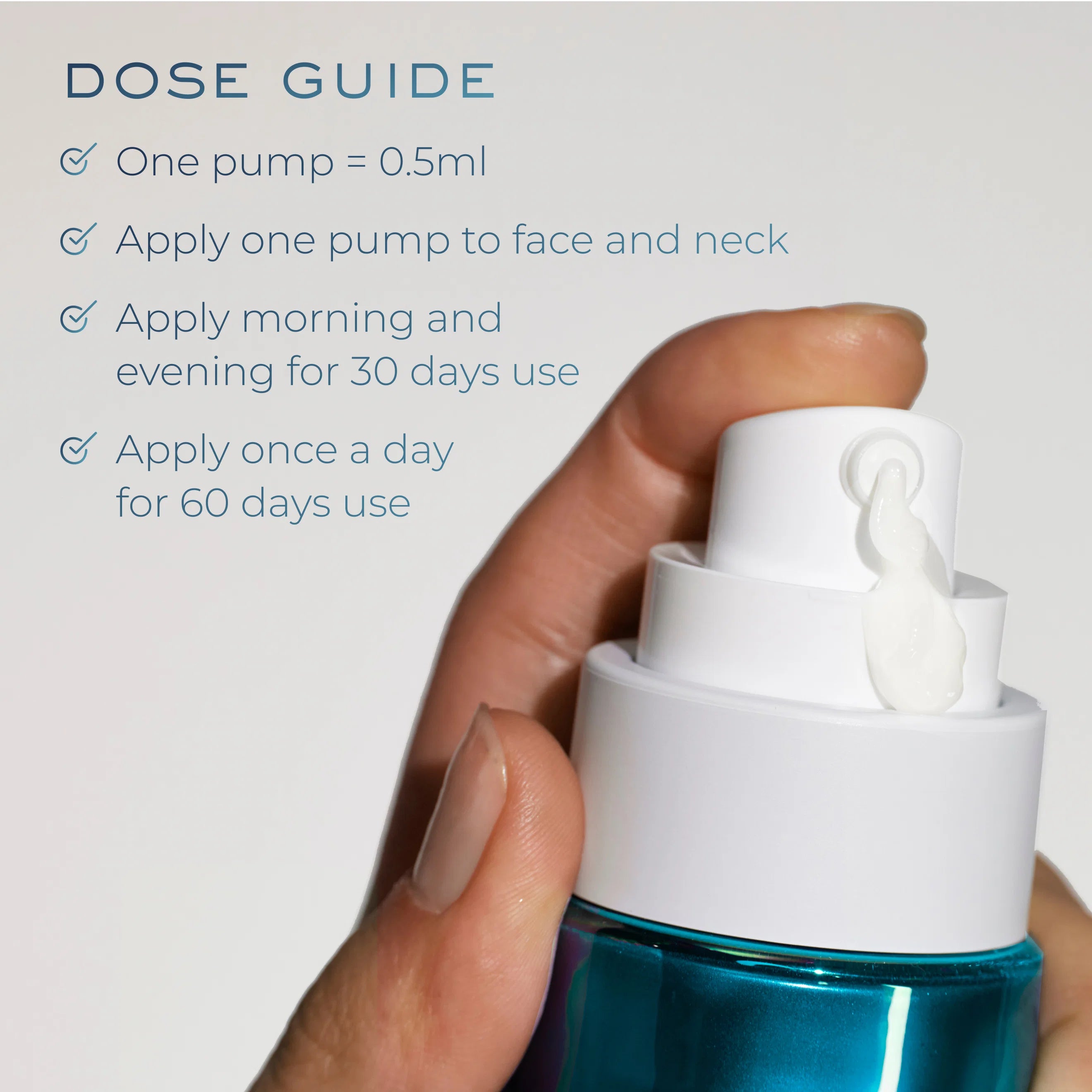 Lotion-like texture of Element Eight O2 Vitamin C Serum