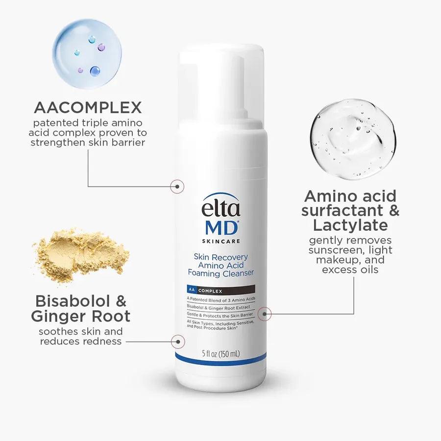 EltaMD Skin Recovery Amino Acid Foaming Cleanser | Cleansing - Foam | LOSHEN & CREM