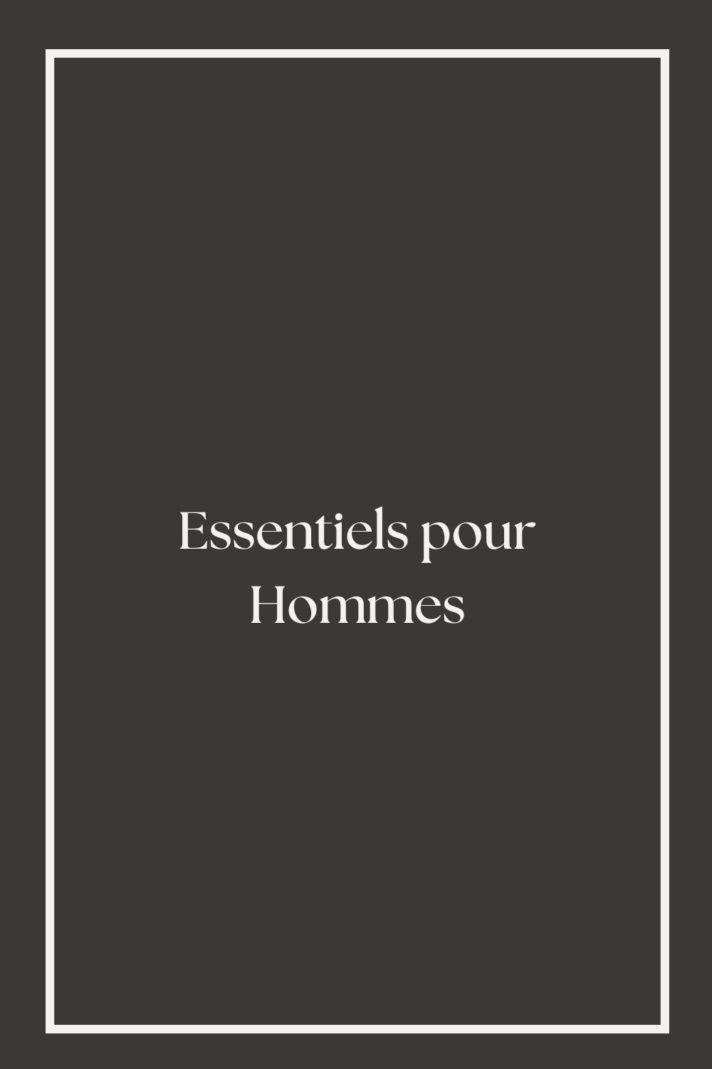 Essentials pour hommes Loshen & Crem