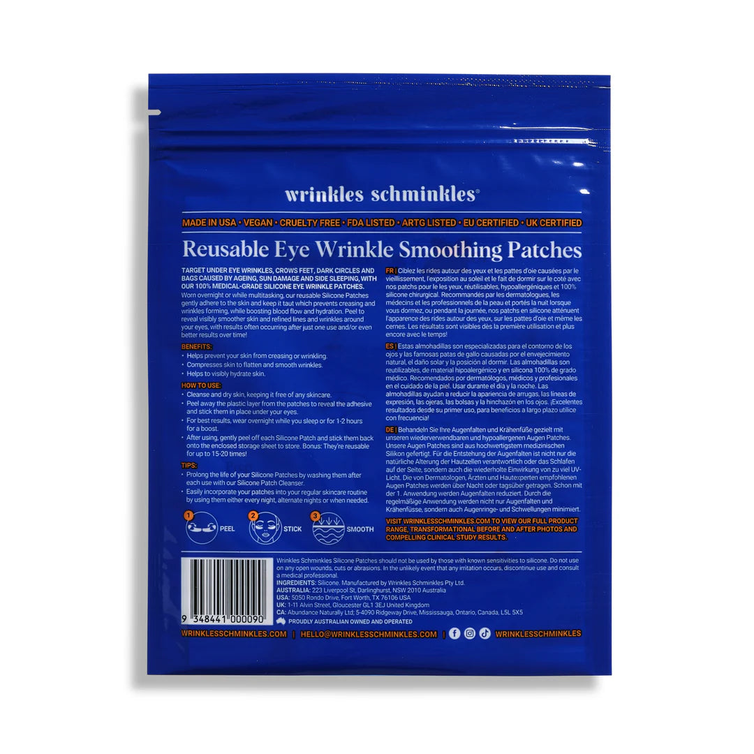 Wrinkles Schminkles - Eye wrinkle patches | Mask - Silicone reusable patch | LOSHEN & CREM