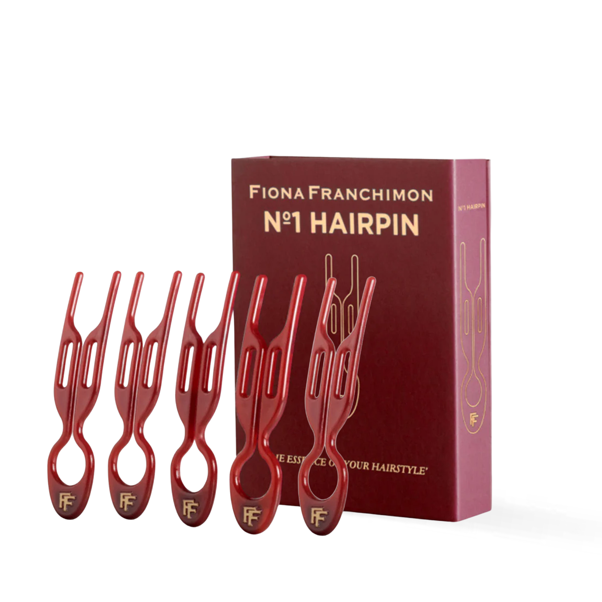 Fiona Franchimon | Nº1 HAIRPIN - Ruby Red | Accessories - French pin | LOSHEN & CREM
