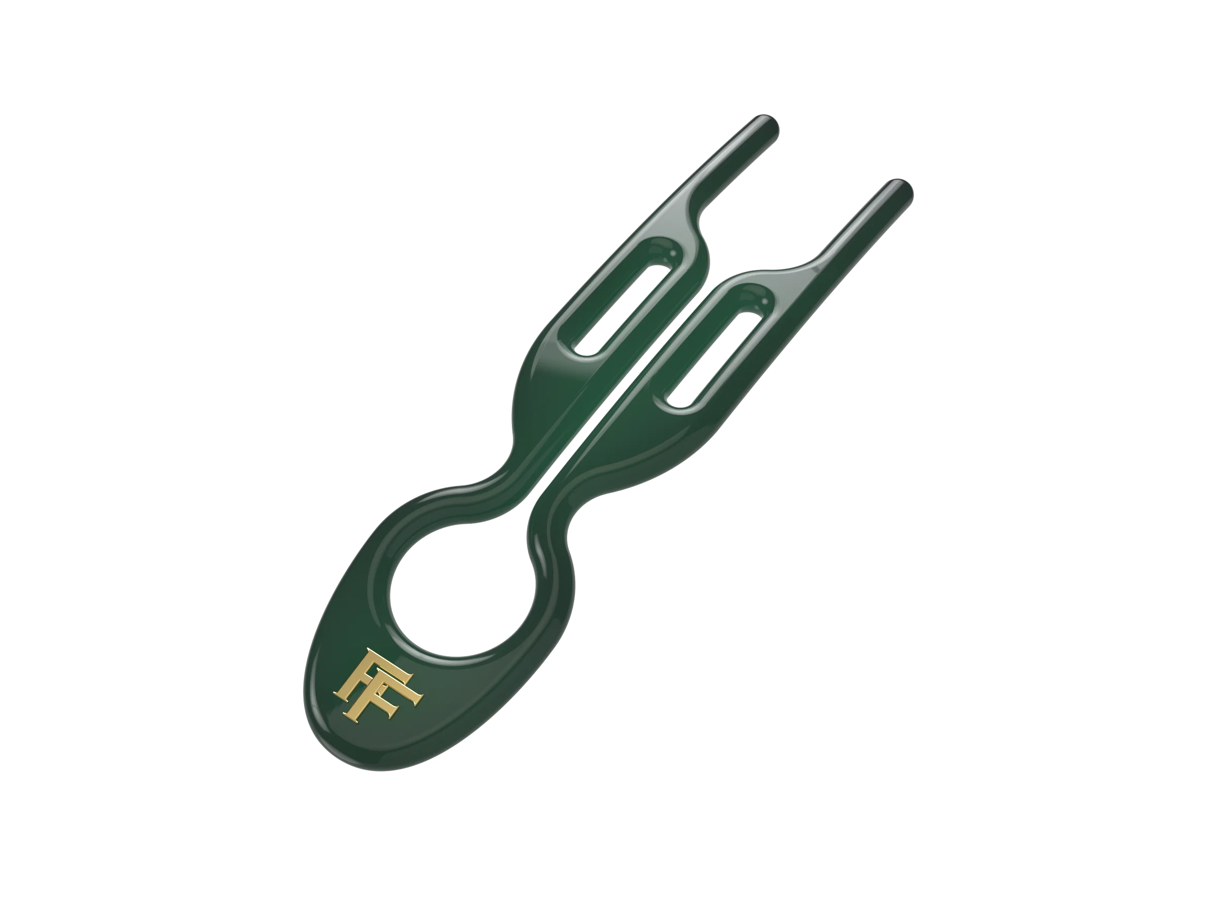 Fiona Franchimon | Nº1 HAIRPIN - Emerald Green | Accessories - French pin | LOSHEN & CREM