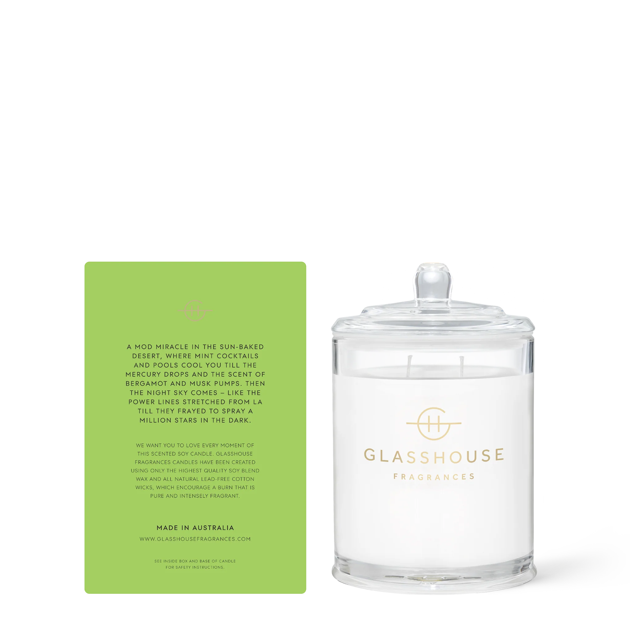 Perfect Palm Springs - Candle | Candle - Triple Scented Soy | LOSHEN & CREM