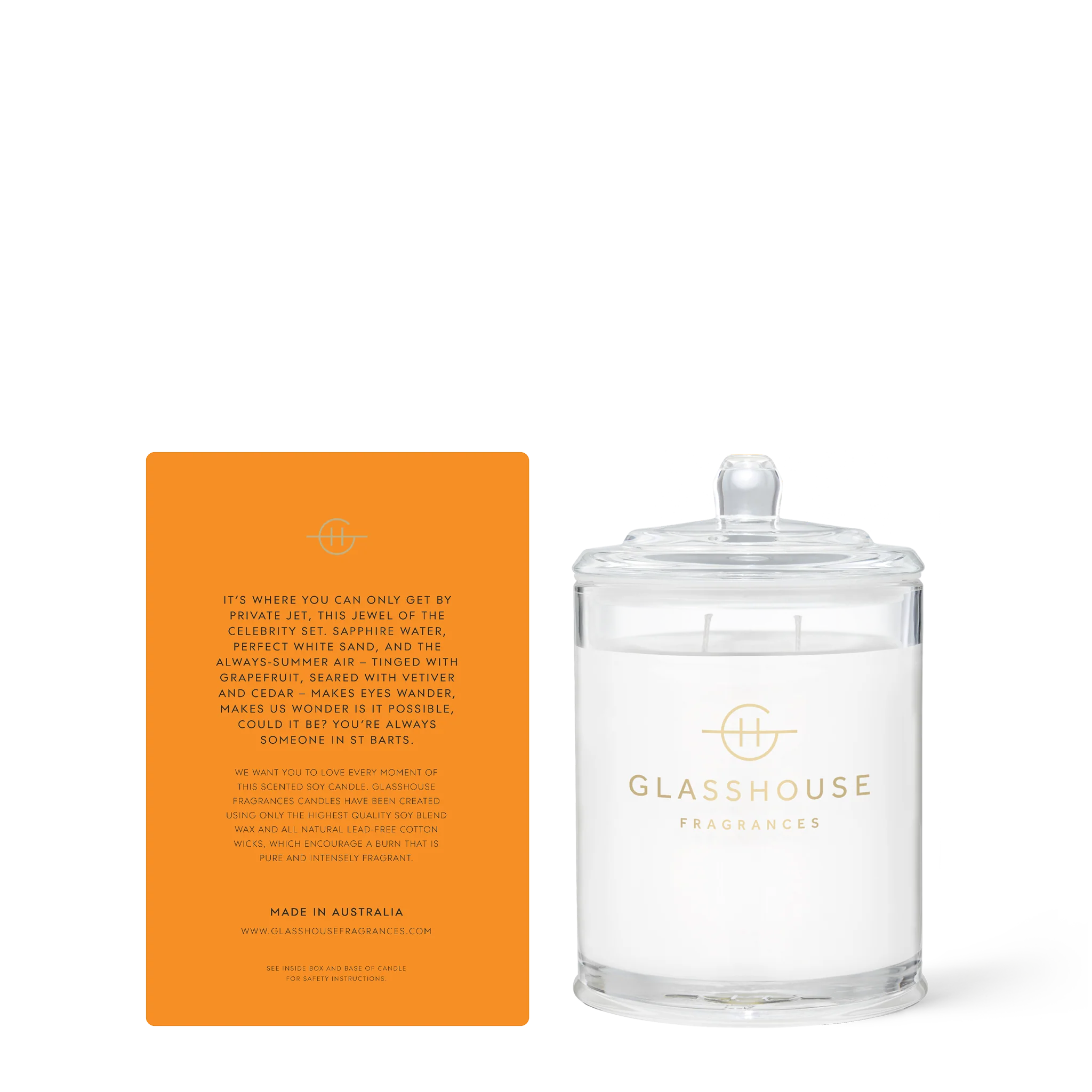 St Barts Bronze - Candle | Candle - Triple Scented Soy | LOSHEN & CREM