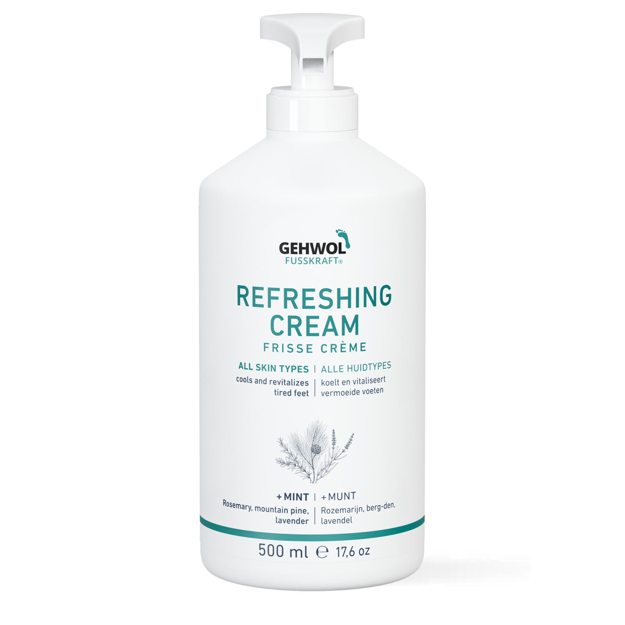 Gehwol Fusskraft Mint Refreshing Cream | Feet - Deodorant | LOSHEN & CREM