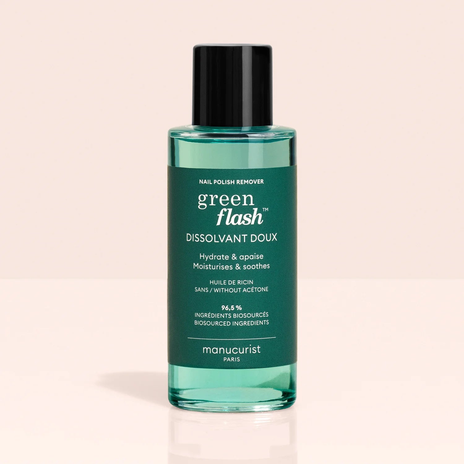 Gentle Polish Remover Green Flash™ | Gel nail polish remover | LOSHEN & CREM