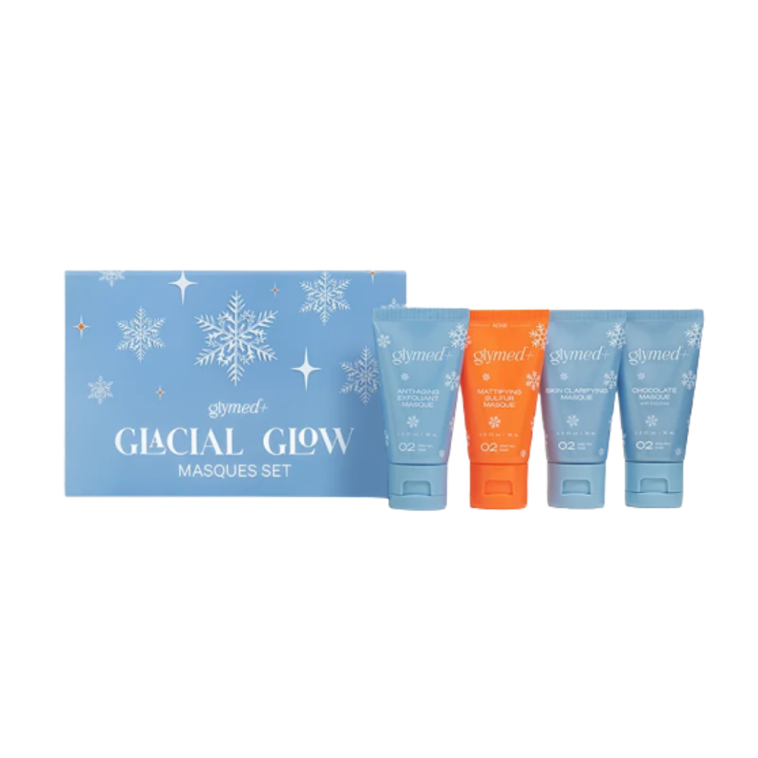 Glymed Plus Glacial Glow Masques Set
