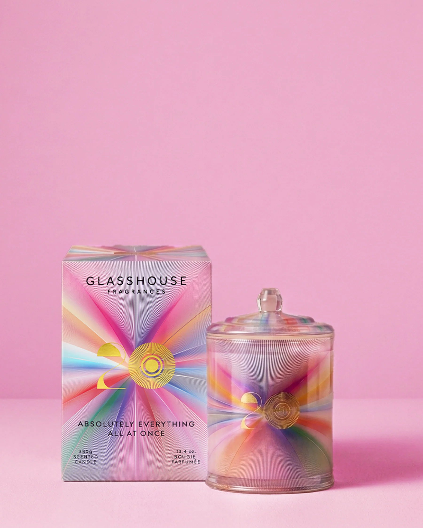 Absolument tout en même temps - Bougie 20 ans Glasshouse
