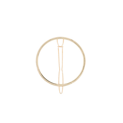 Golden Round Barrette | Accessories - Barrette | LOSHEN & CREM