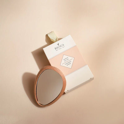 Hand Mirror with Pouch | Accessories - Mirror | LOSHEN & CREM