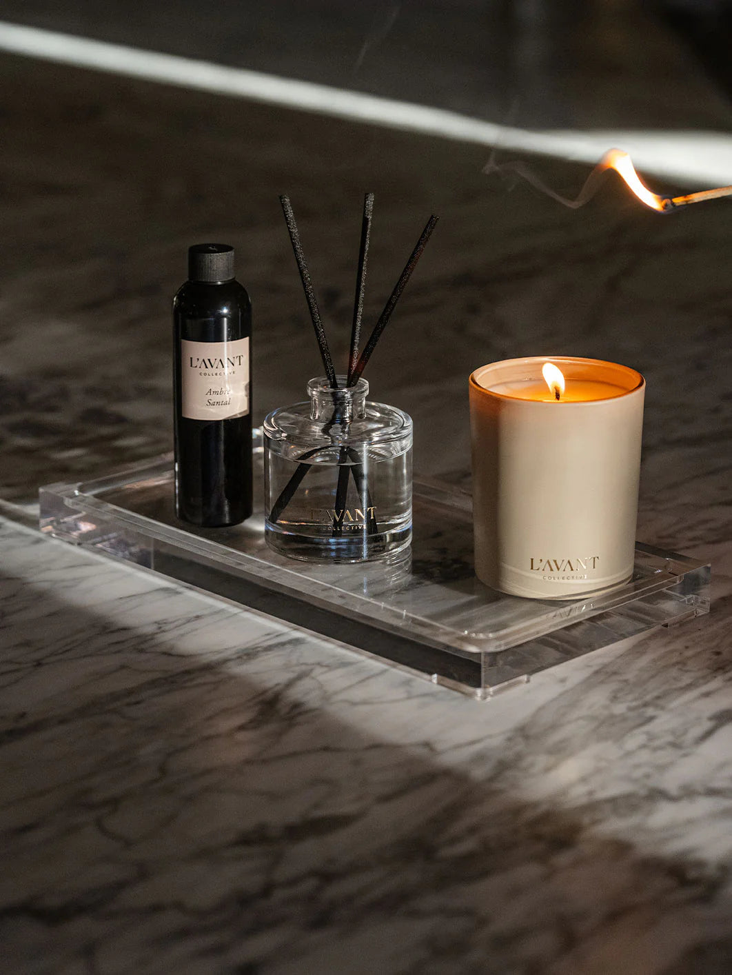 Reed Diffuser – Ambre Santal | Home - Reeds Diffuser | LOSHEN & CREM