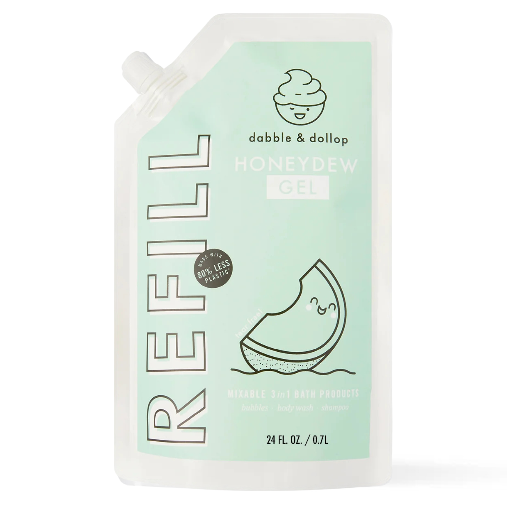 Honeydew Bubble Bath, Body Wash & Shampoo | Bath - Hair & body wash kids | LOSHEN & CREM