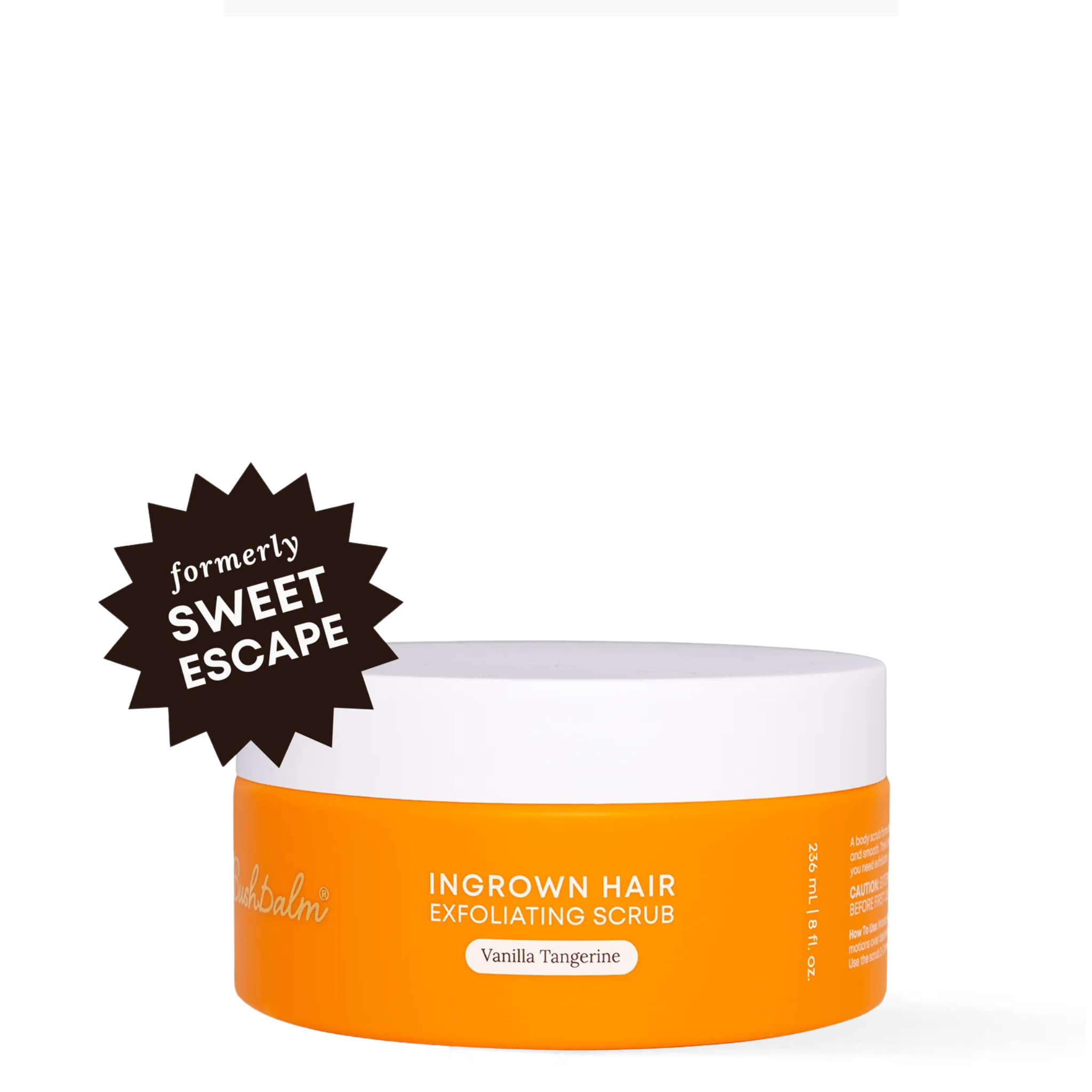 Ingrown Hair Exfoliating Scrub – Vanilla Tangerine | Exfoliant - Scrub | LOSHEN & CREM