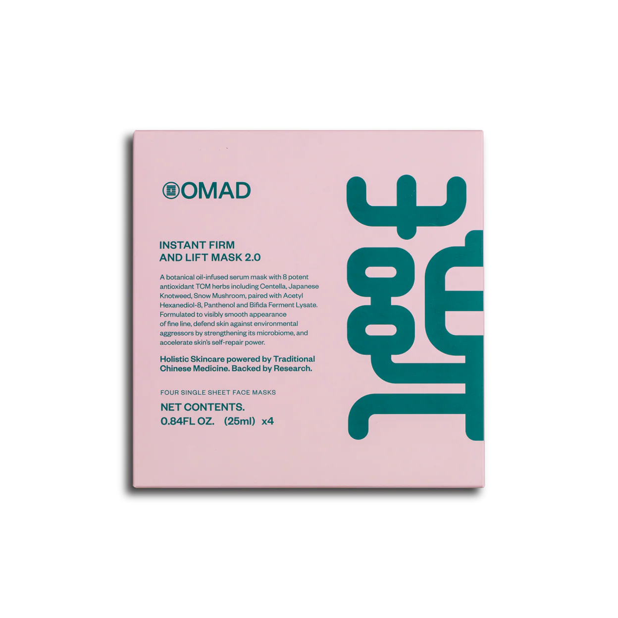OMAD Instant Firm and Lift 2.0 Sheet Mask | Biocellulose mask | LOSHEN & CREM