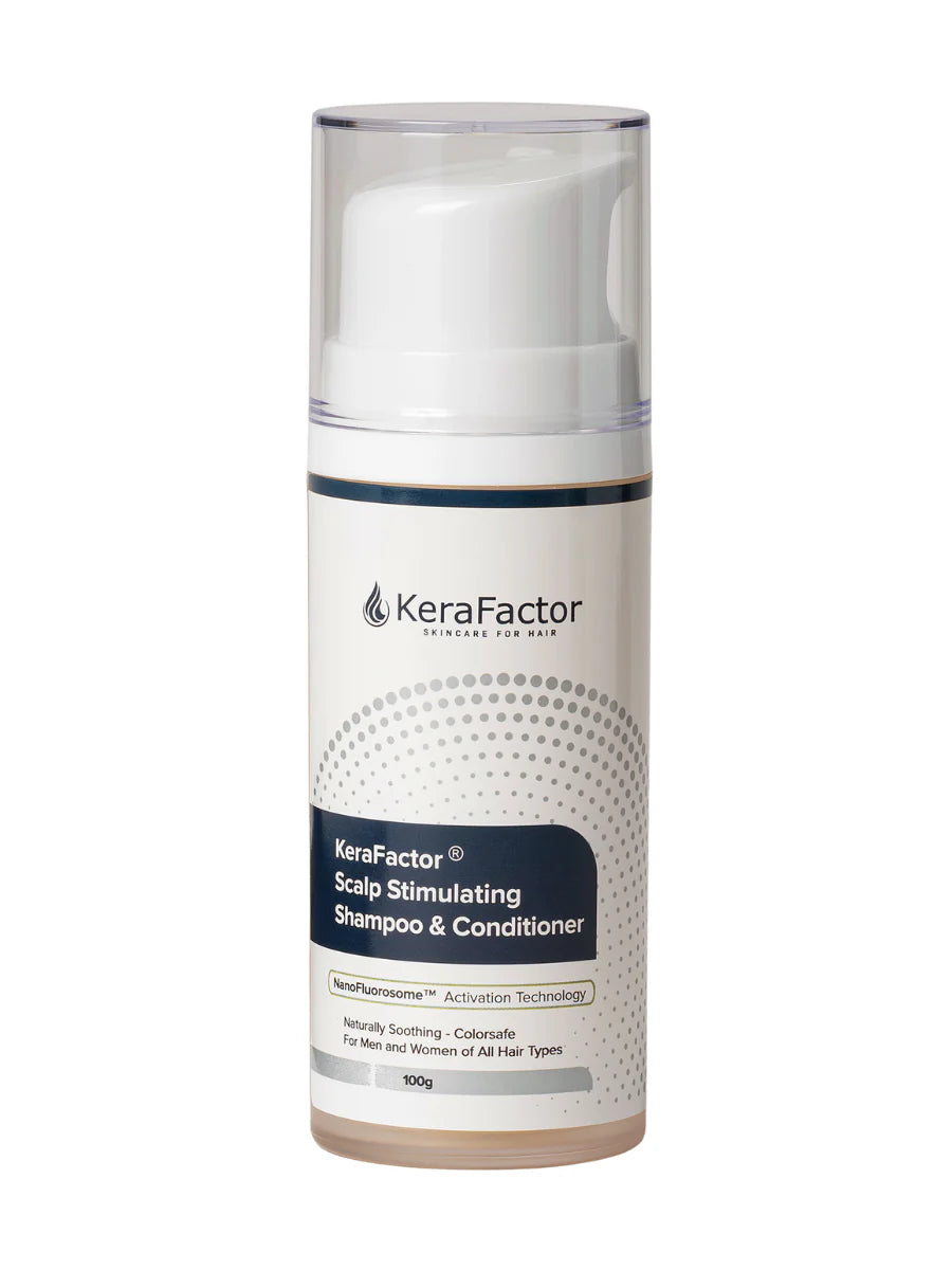 KeraFactor® Scalp Stimulating Shampoo & Conditioner | Loshen & Crem